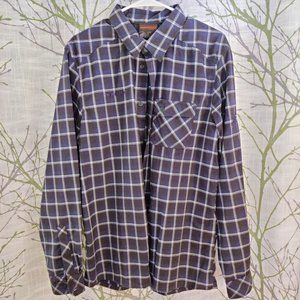 Mammut Mens Plaid Flannel Shirt